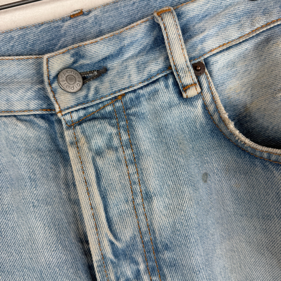 Acne Studios Long Jean Shorts