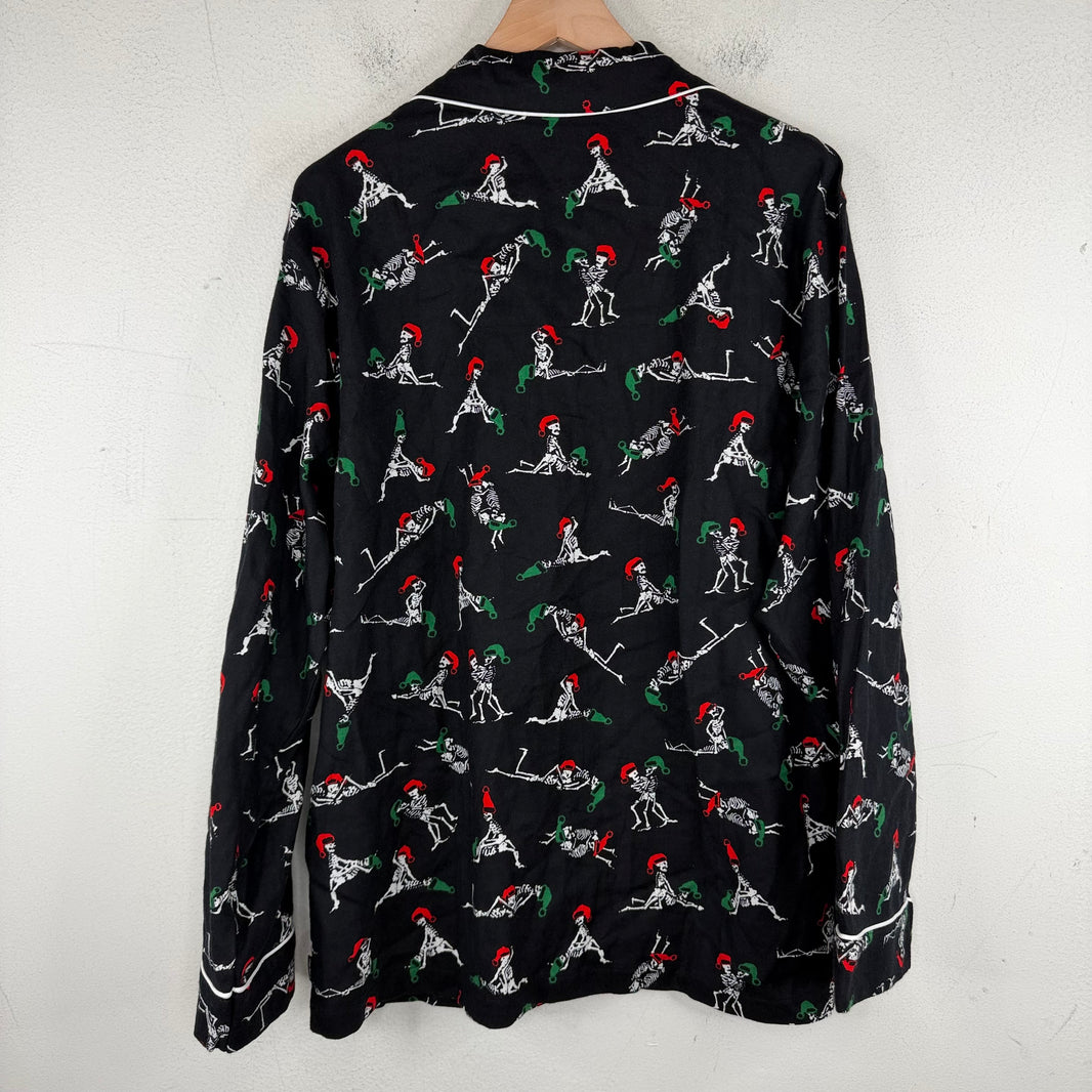 Supreme Holiday Skeleton Pajama Set