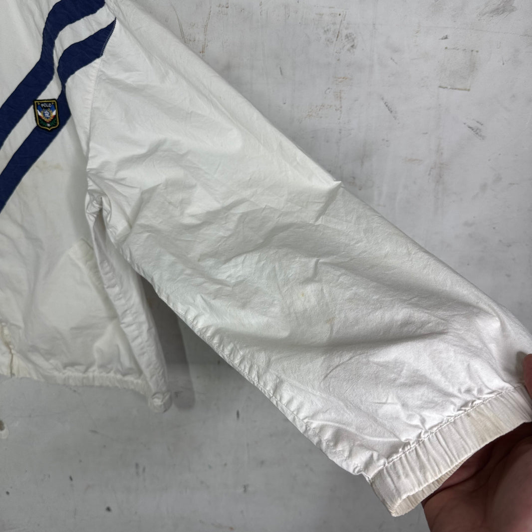 Ralph Lauren Crest Striped Track Jacket