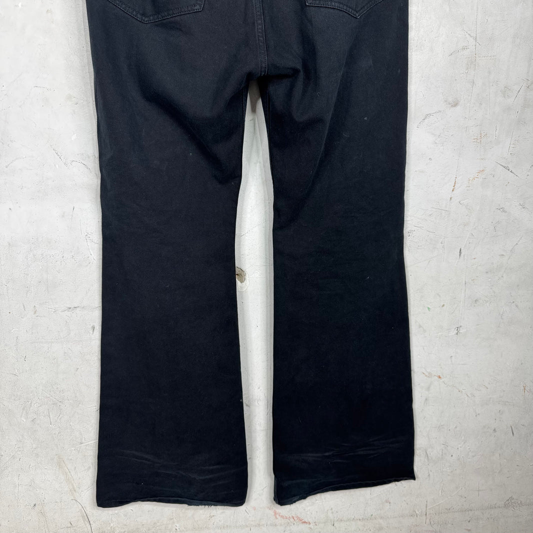 Balenciaga Garde-Robe Black Flare Jeans