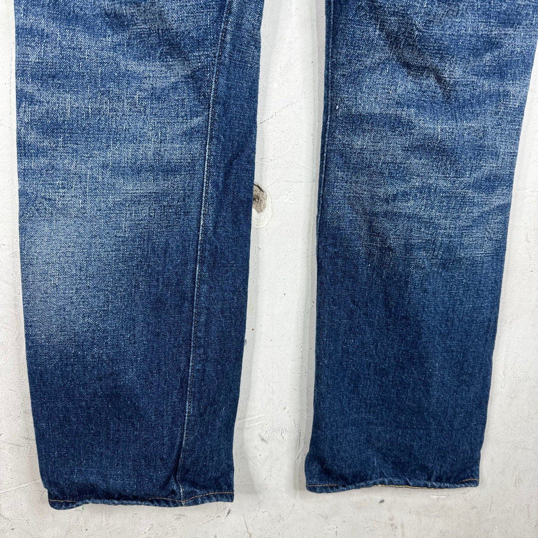 Full Count Slubby Faded Selvedge Jeans