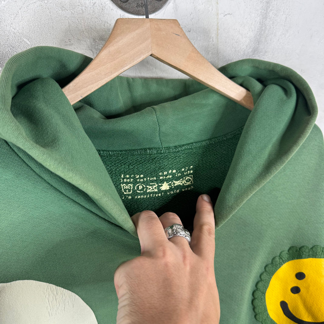 CPFM Earth First Green Zip Hoodie