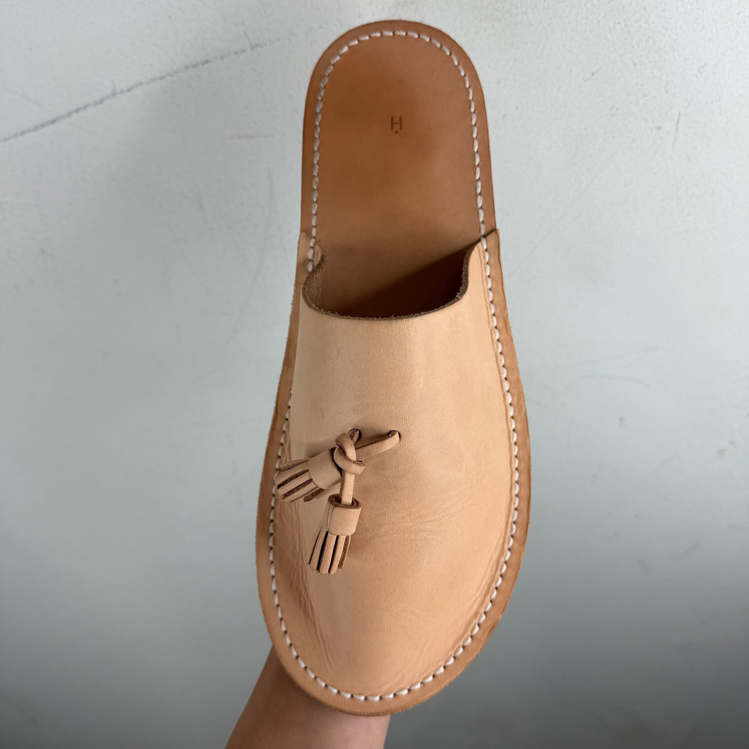 Hender Scheme Leather Tassle Sandals
