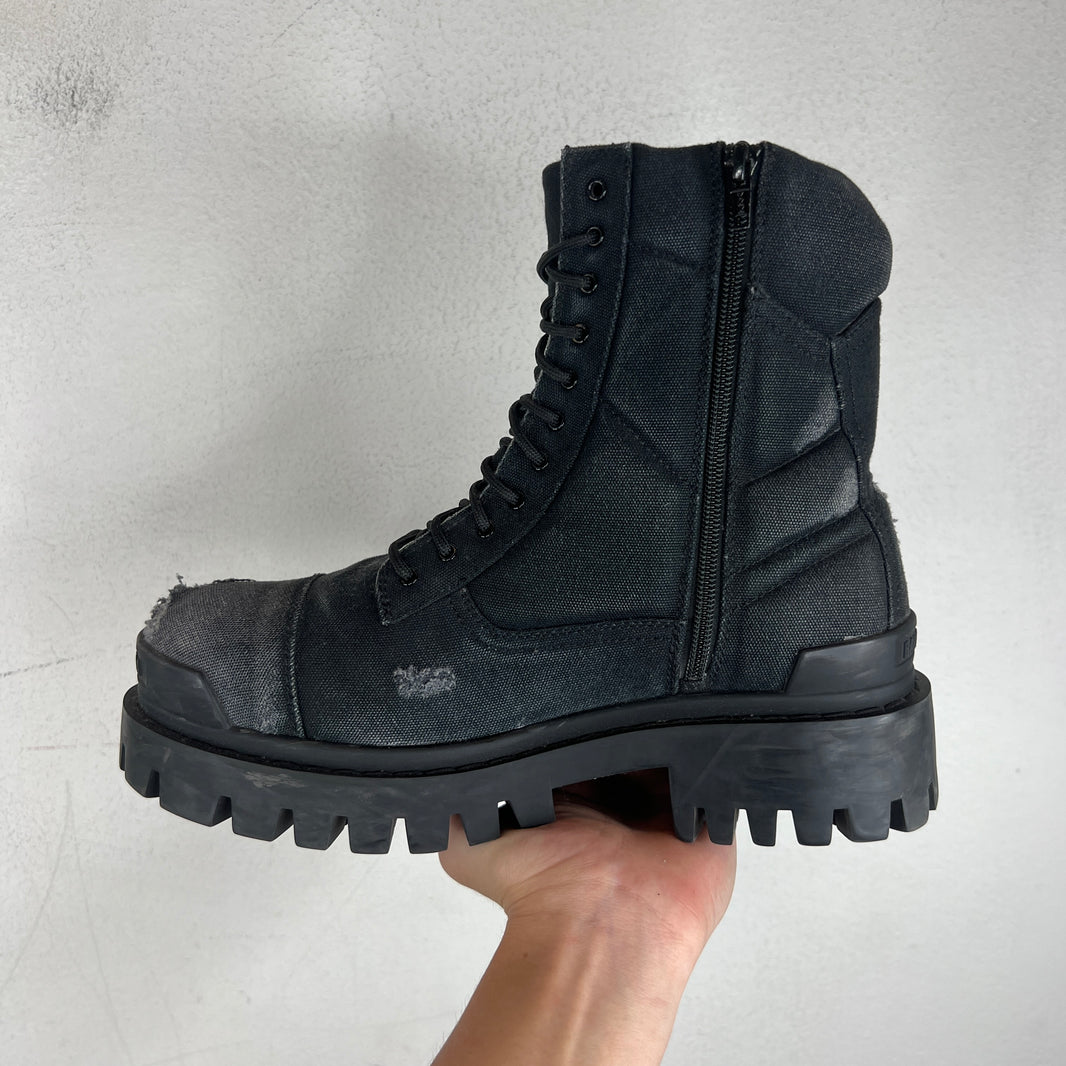 Balenciaga Canvas Strike Boots