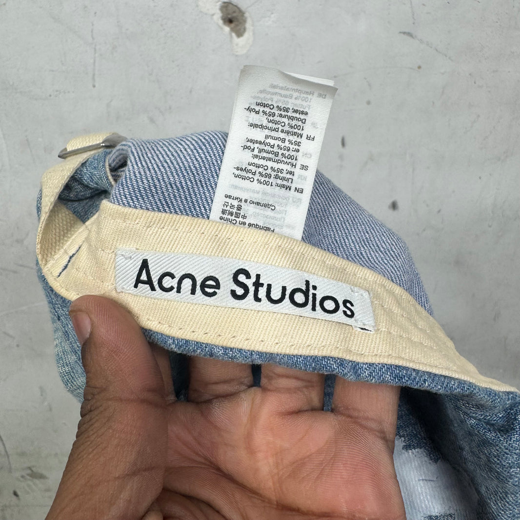 Acne Studios Cat Denim Cap