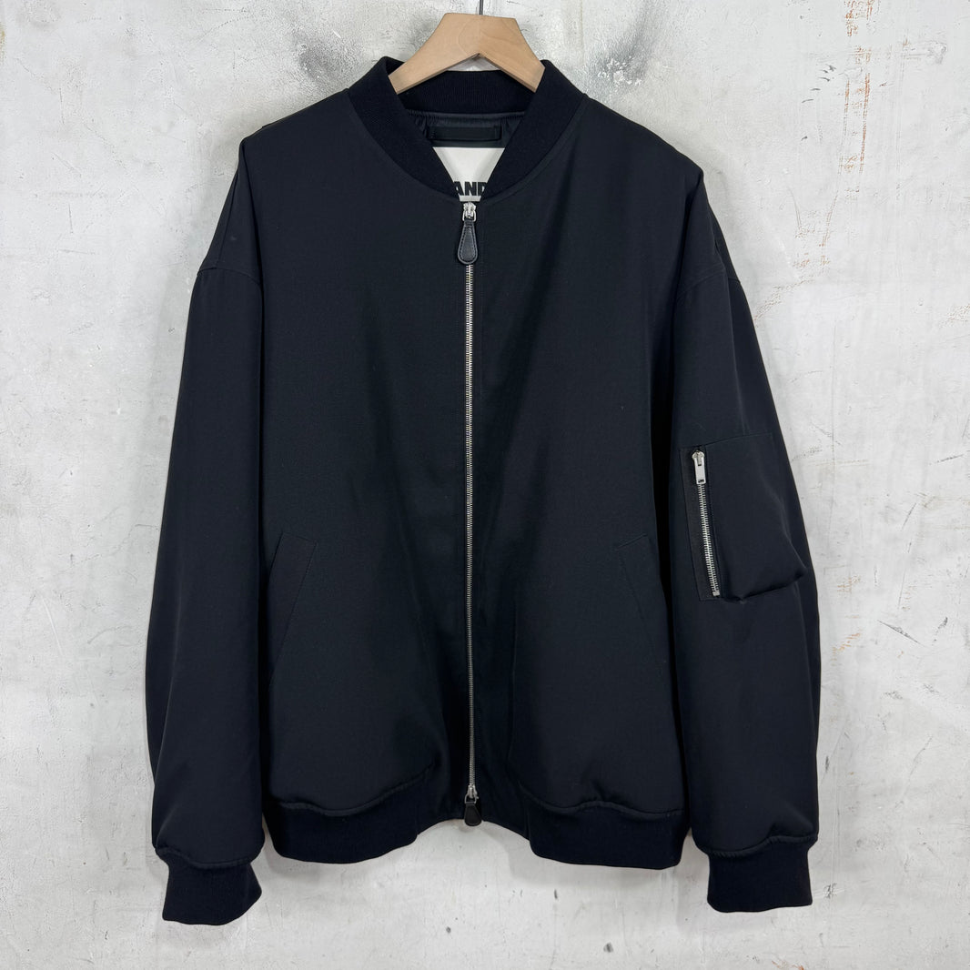Jil Sander Padded Wool Blouson Jacket