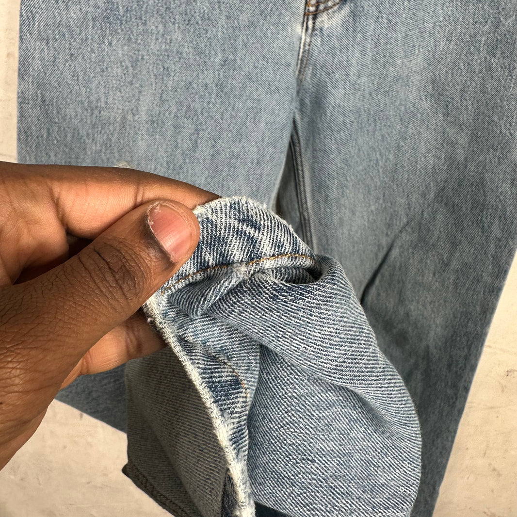 Loewe Lightwash Cuffed Jeans