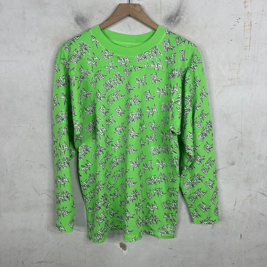 ERL Be Nice AOP L/S T-Shirt
