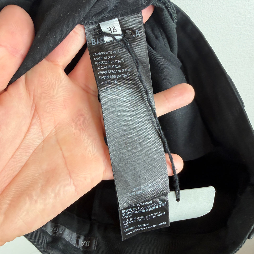 Balenciaga Flared Black Trousers
