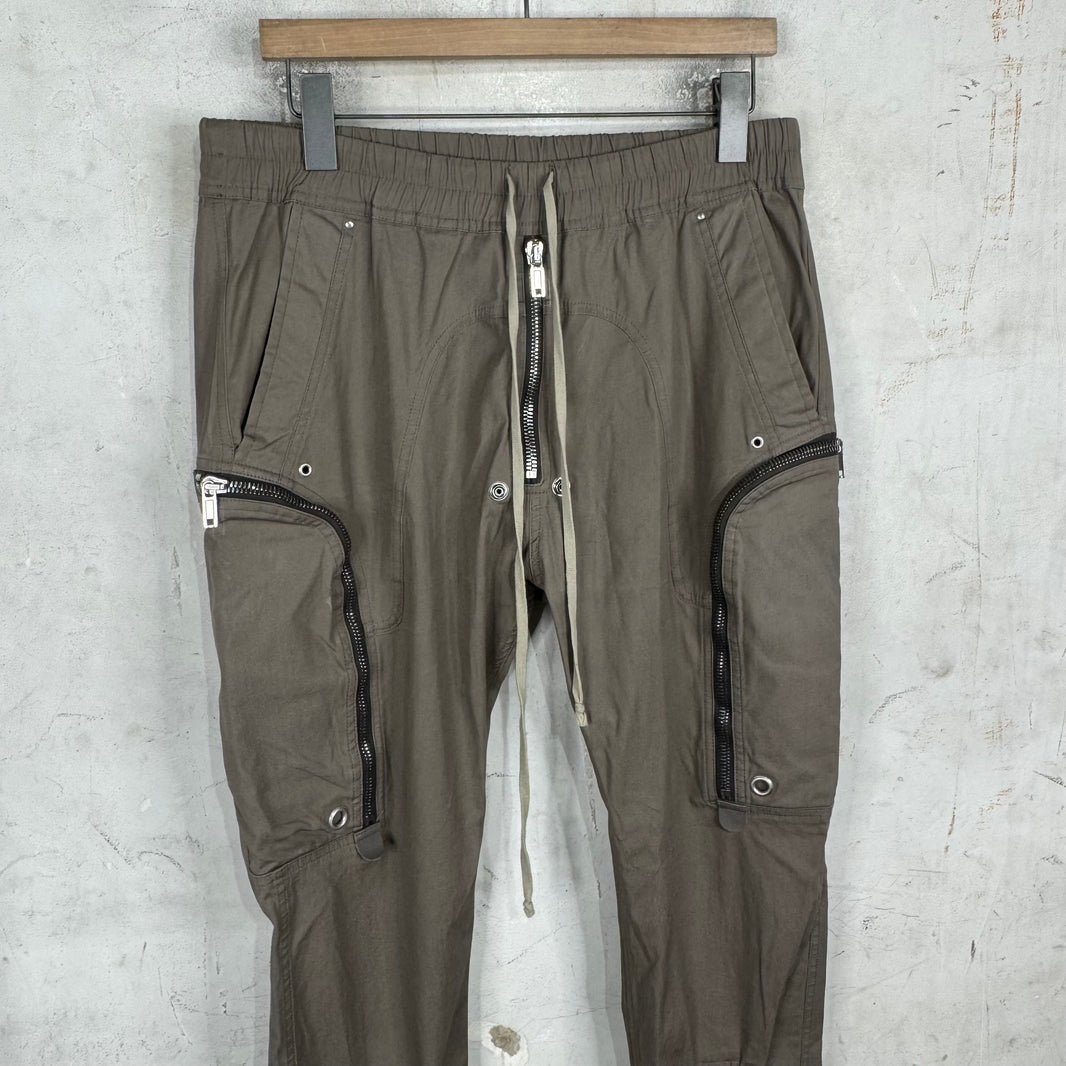 Rick Owens Phlegethon Dust Canvas Bauhaus Jogger