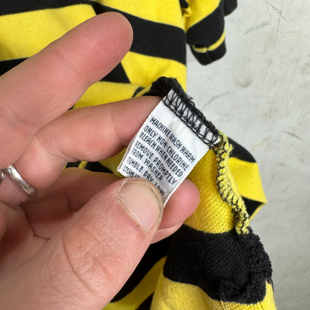 Ralph Lauren Striped Black/Yellow Polo