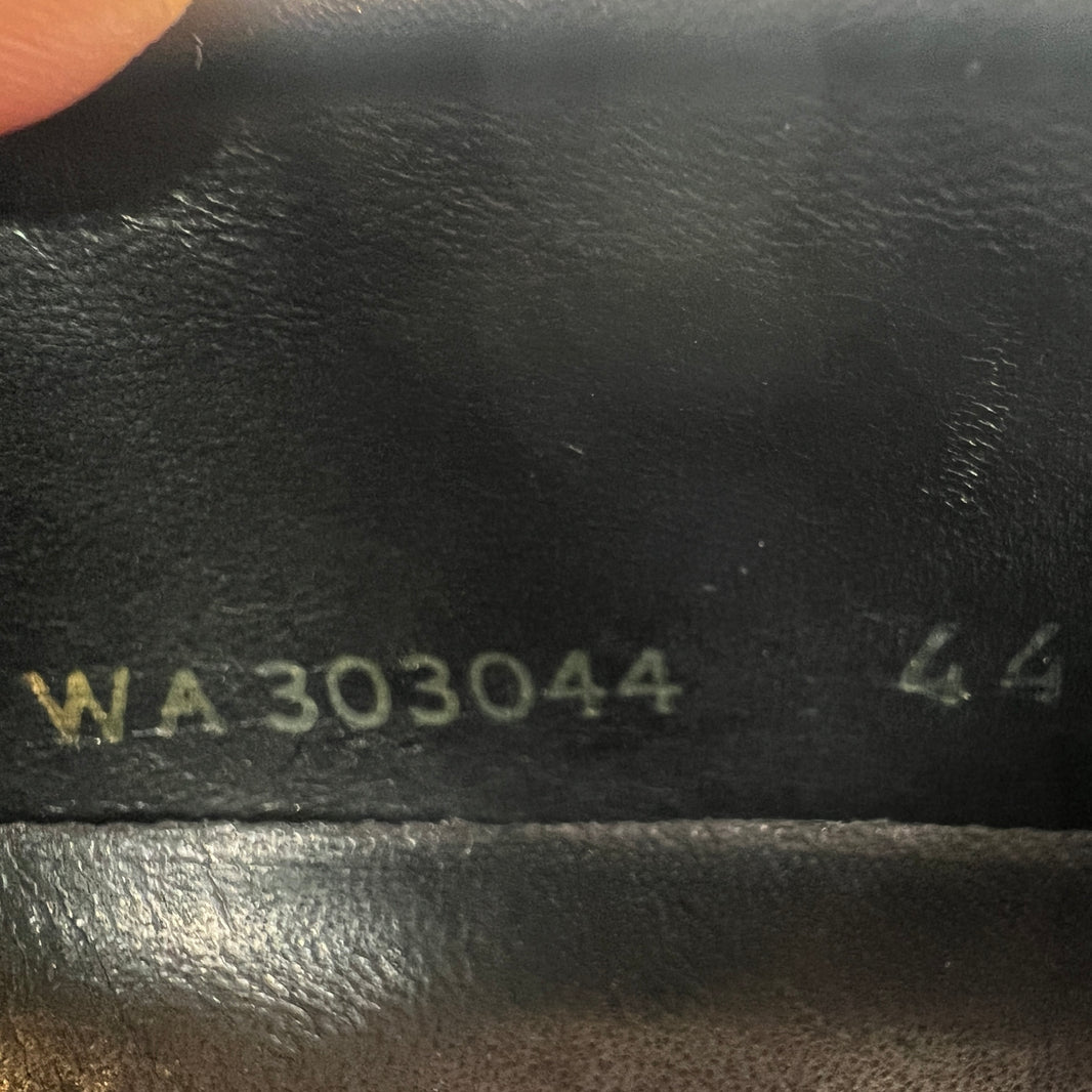 YSL Metal Strap Loafers