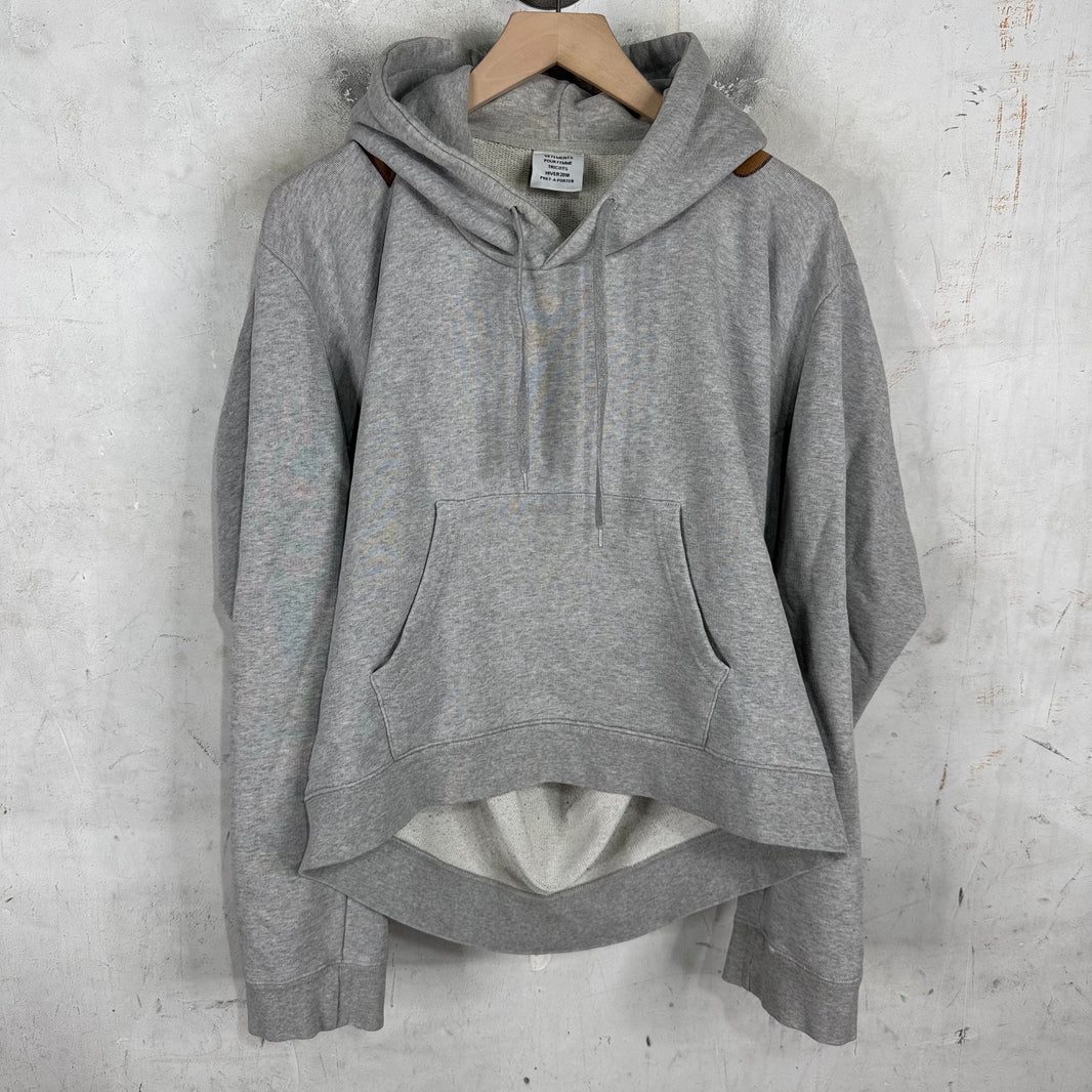 Vetements Hunchback Logo Hoodie