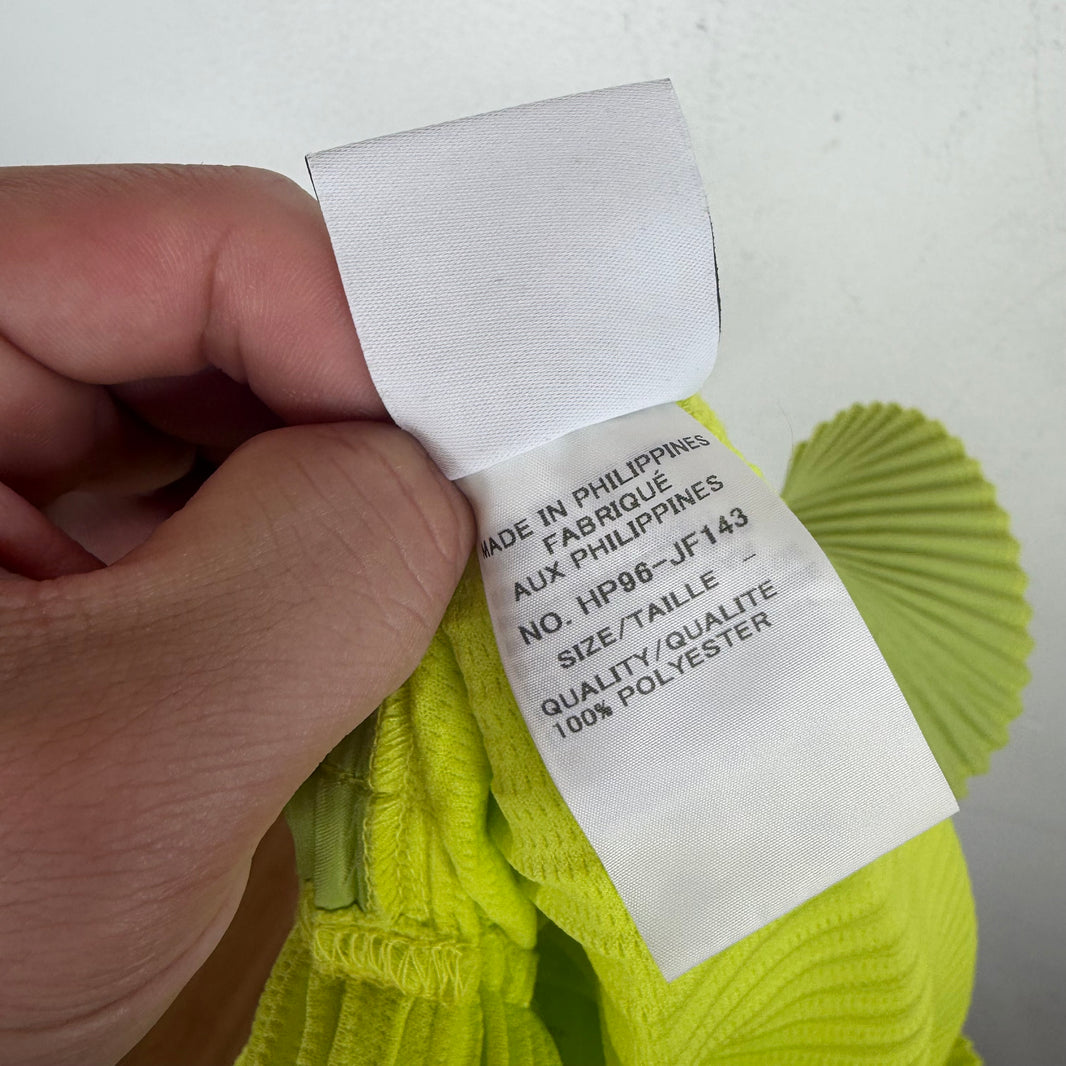 Issey Miyake Plisse Neon Shorts
