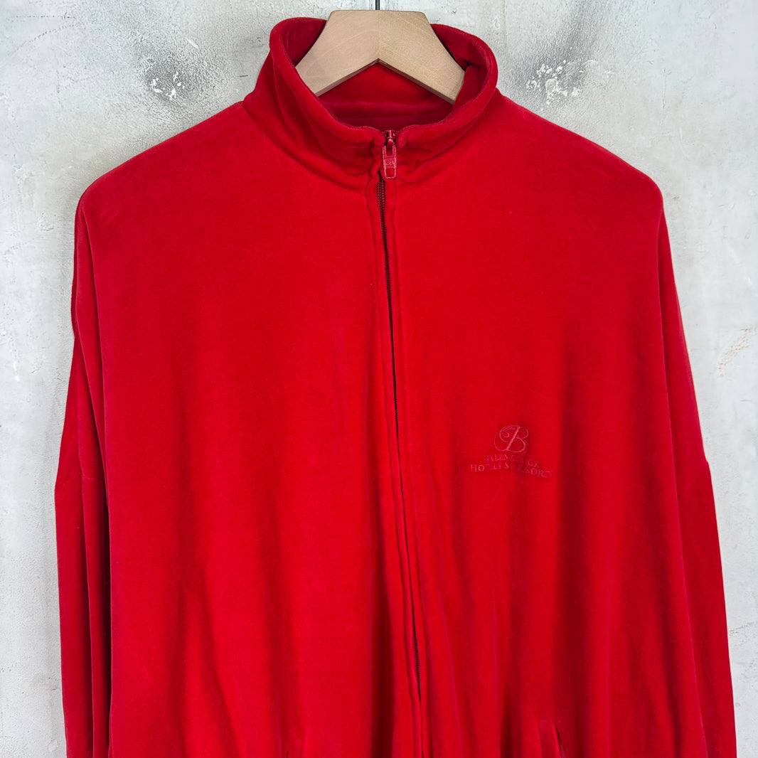 Balenciaga Hotel And Resorts Velvet Jacket