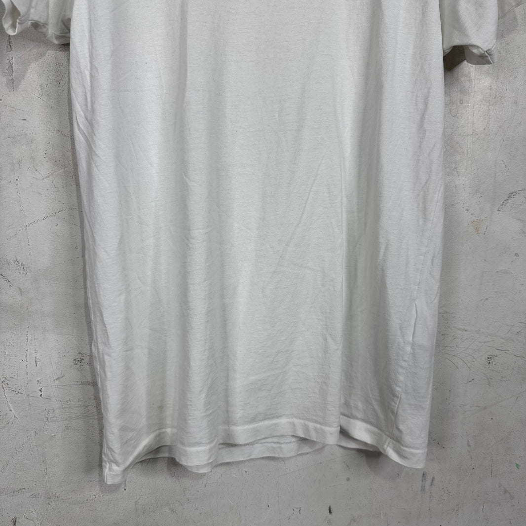 Margiela Front Strap White T-Shirt