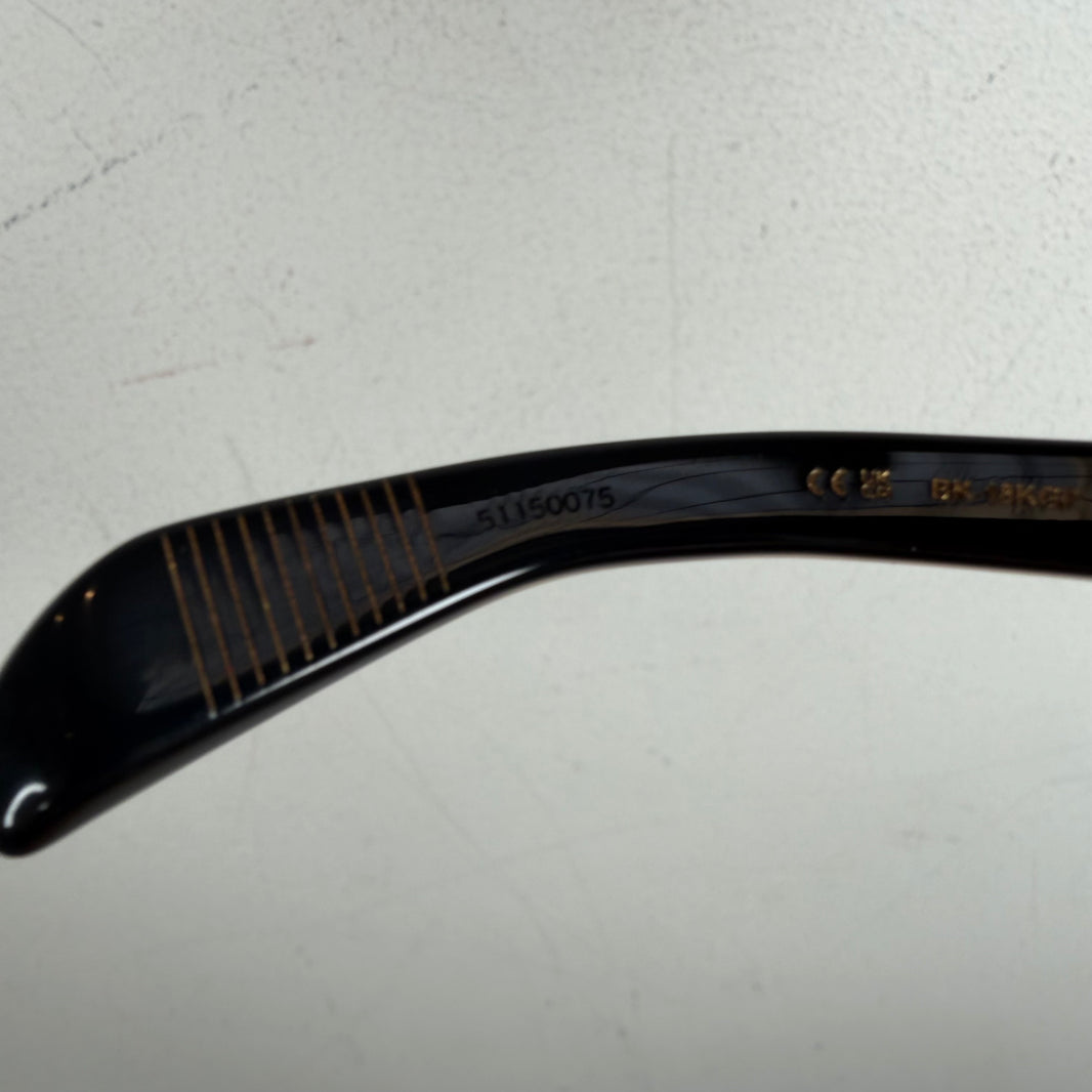 Chrome Hearts 18K Gold Plated Dick Fitzener Sunglasses