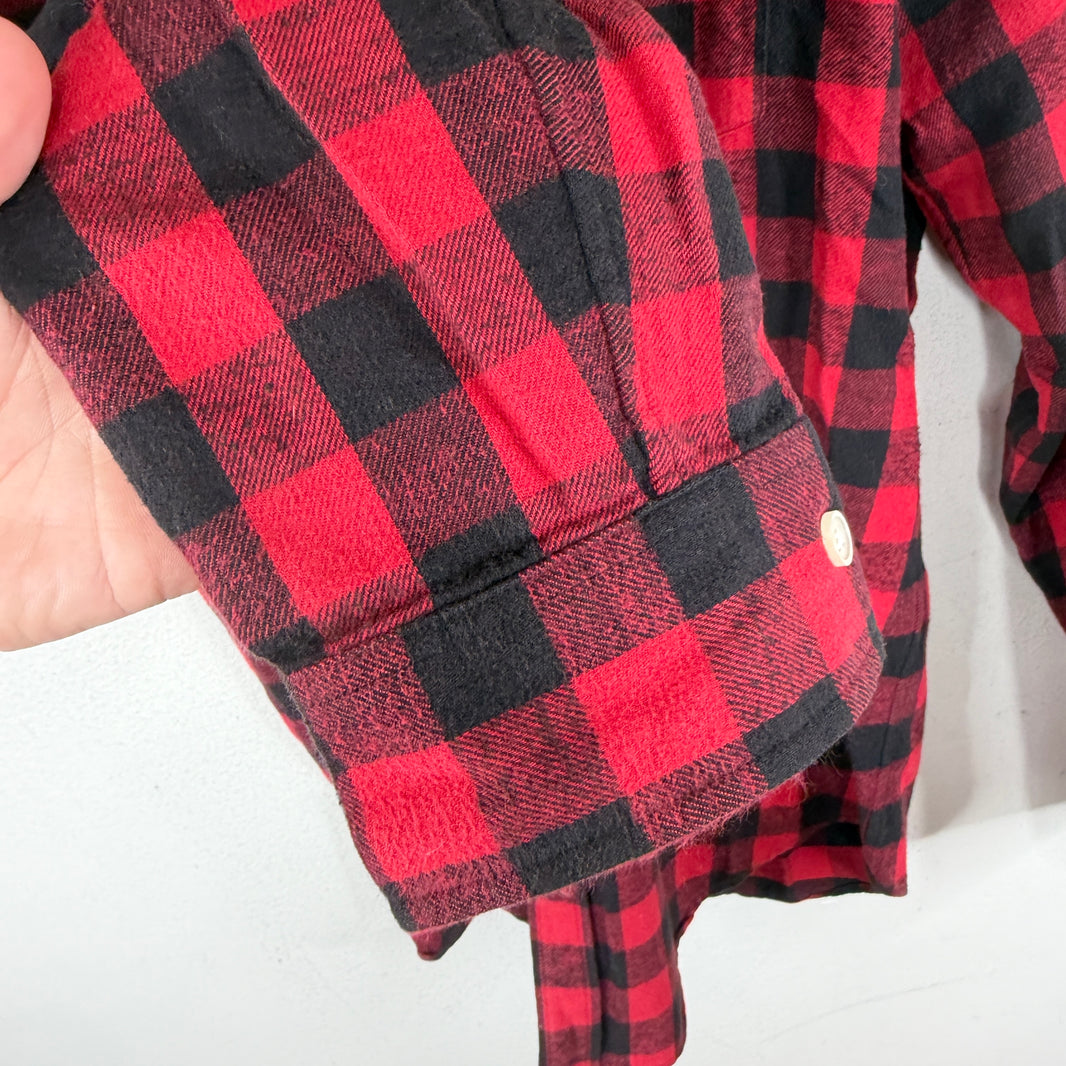 Supreme Red/Black Plaid Flannel