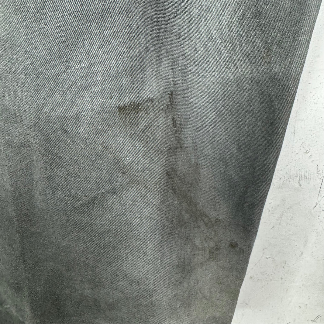 Dries Van Noten Gray Twill Pants