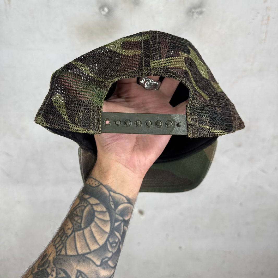Chrome Hearts Vintage Camo Trucker Hat