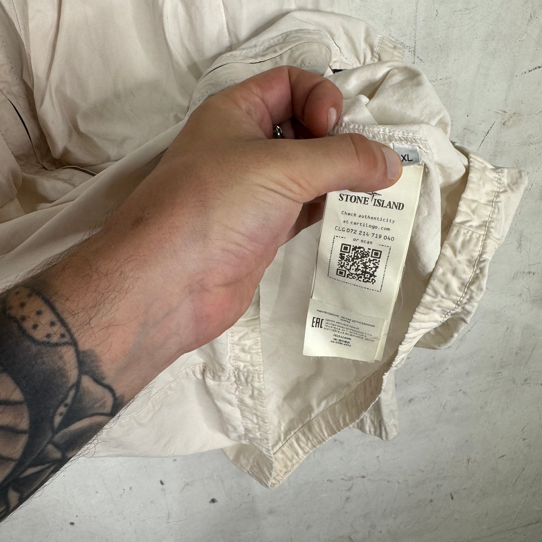 Stone Island Double Pocketed Zipped Shirt