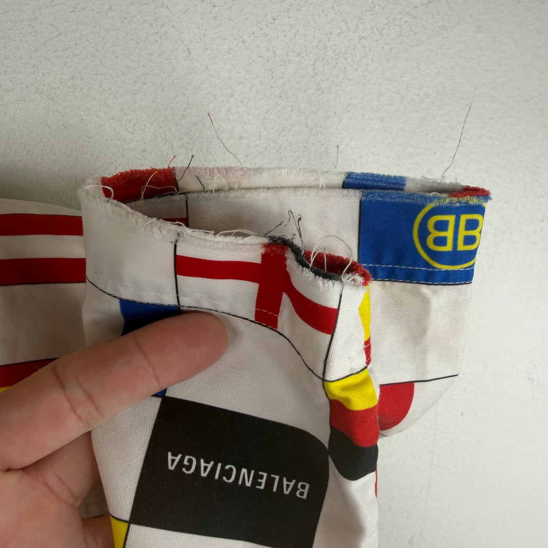 Balenciaga Flags Button Up Shirt