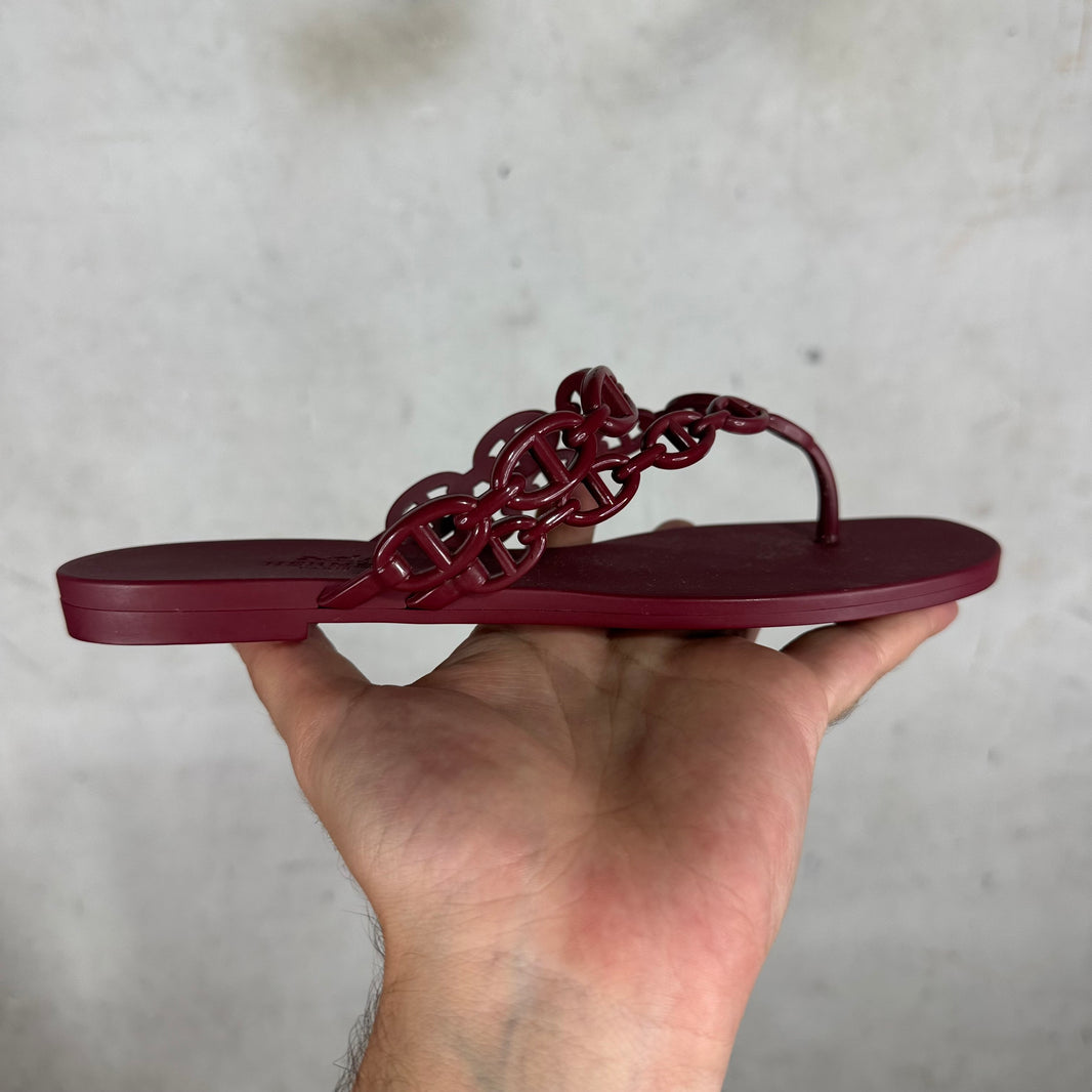 Hermes Island Chaine Sandal