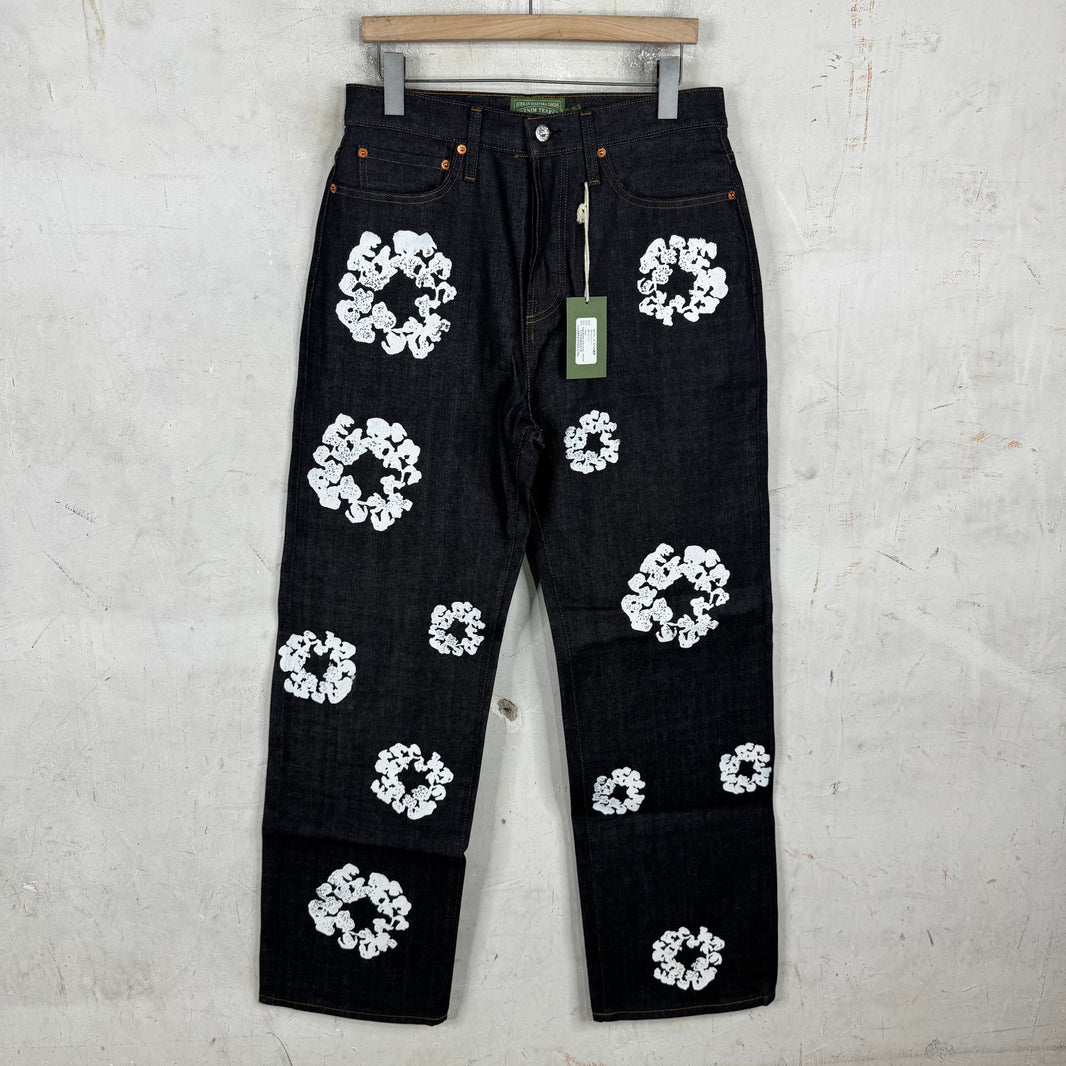 Denim Tears Raw Denim Wreath Jeans
