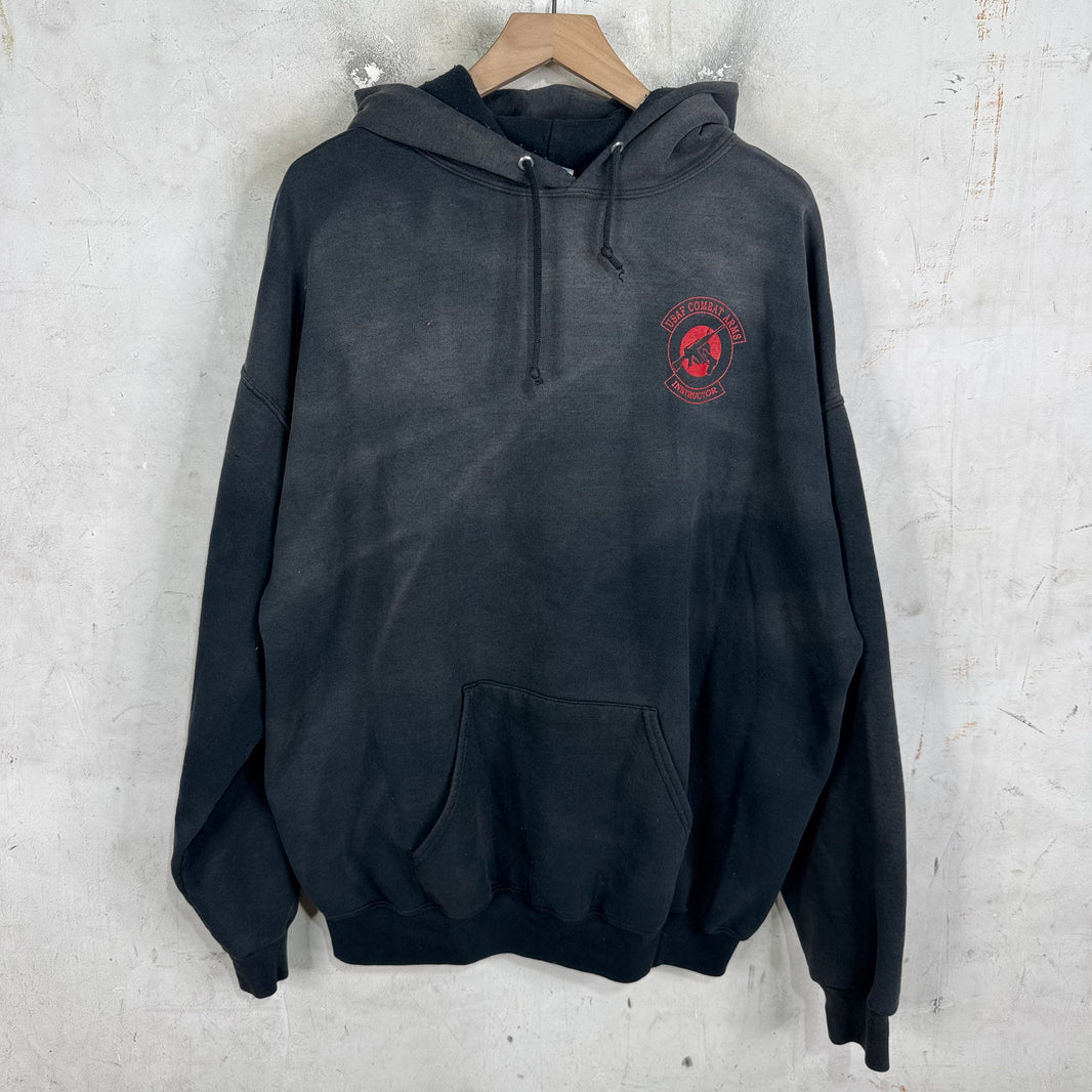 Vintage Faded Combat Arms Instructor Hoodie