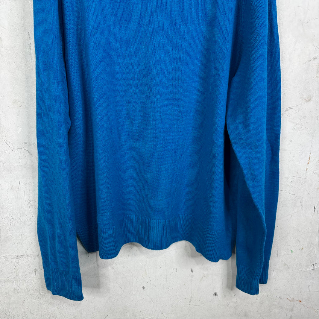 Elder Statesman Blue Cashmere Sweater