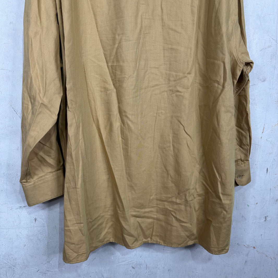 Zegna Tan Overshirt
