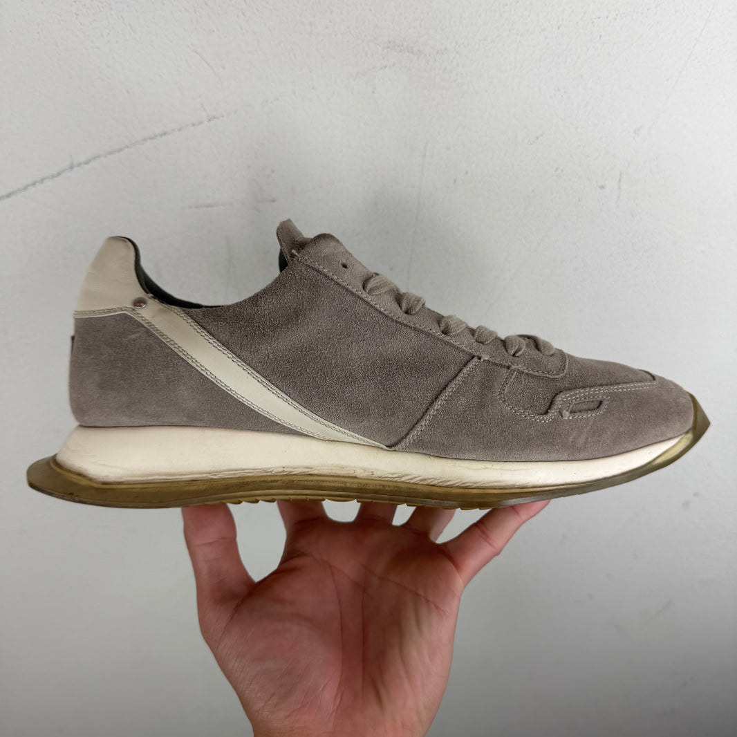 Rick Owens Vintage Runner Translucent Sole Sneakers