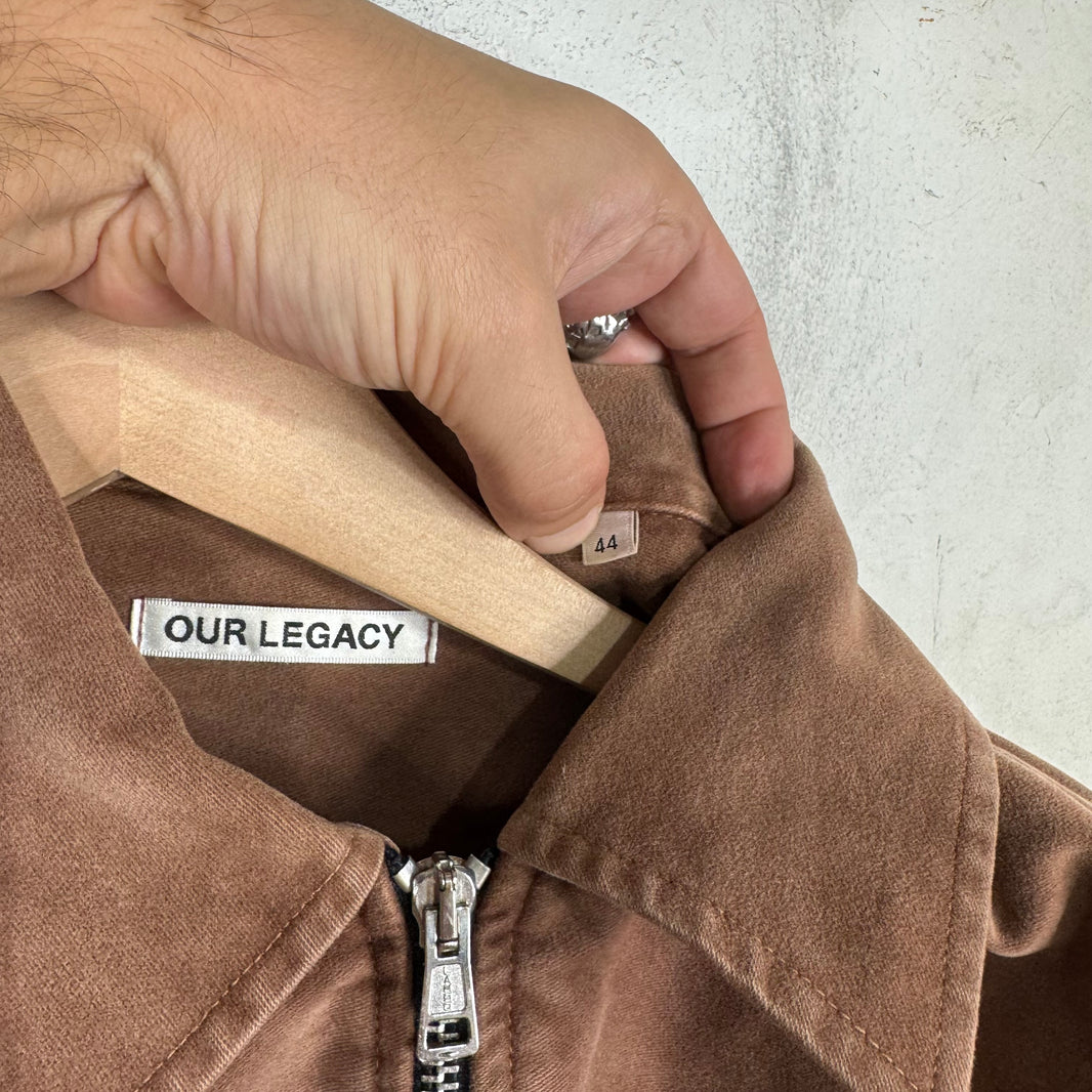 Our Legacy Pink Bleach Vintage Moleskin Jacket