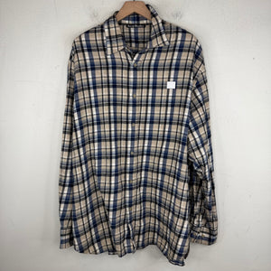 Acne Studios Blue/Cream Flannel Shirt