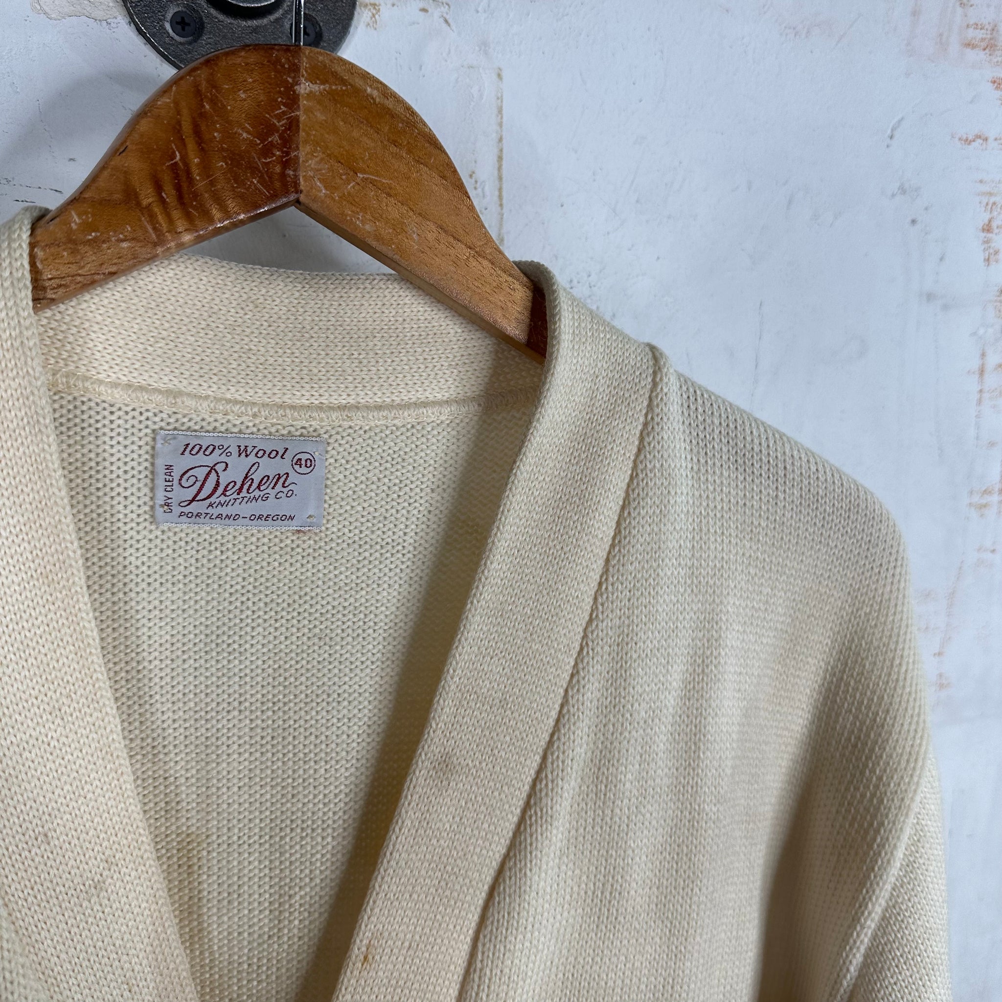 Vintage Dehen Varsity Cardigan