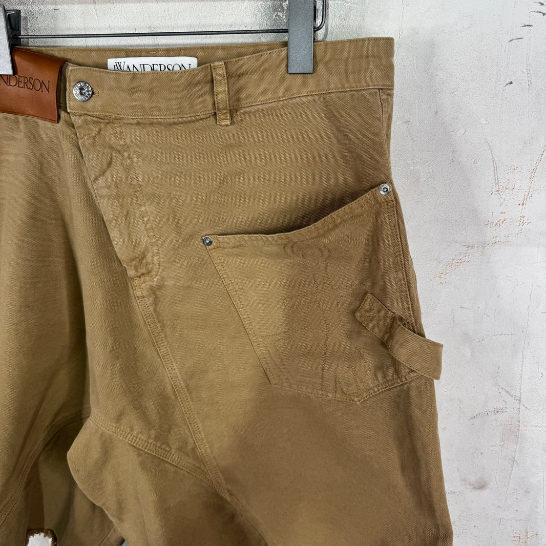 JW Anderson Asymmetric Carpenter Shorts