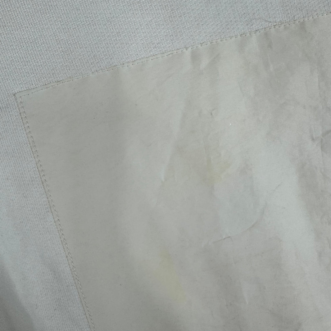 Margiela White Hybrid Crewneck