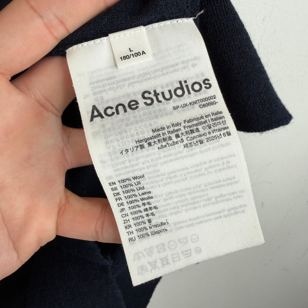 Acne Studios Navy Cardigan