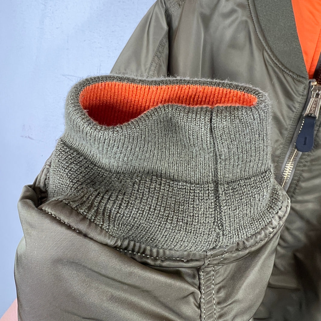 Vetements Alpha Industries Double Zip Bomber Jacket