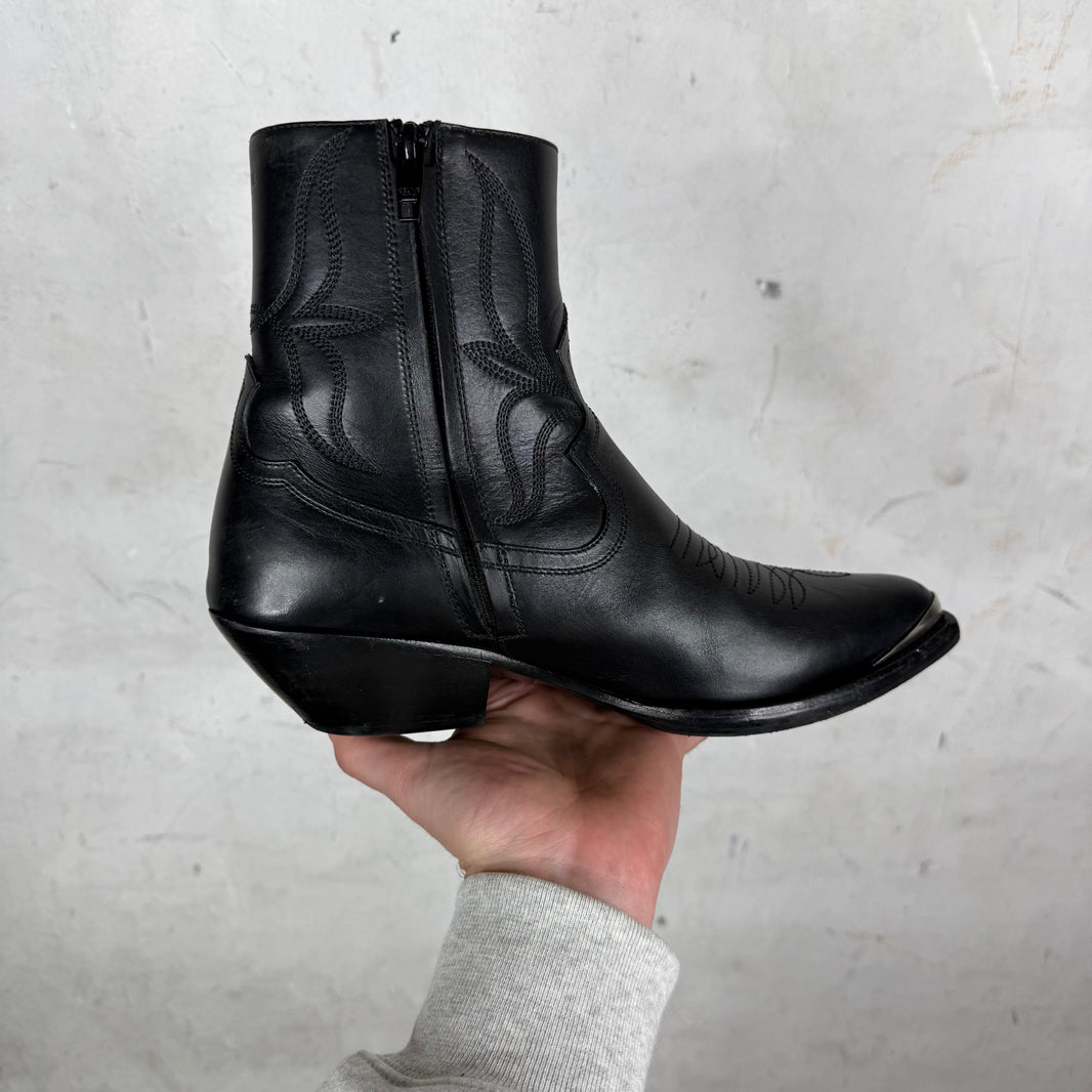 Celine Steel Tipped Western Boots