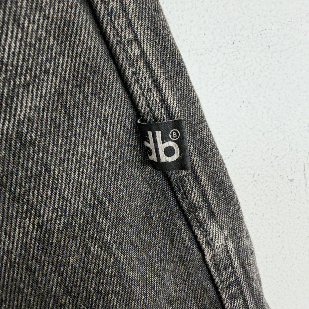 Balenciaga 50/50 Embroidered Logo Shorts