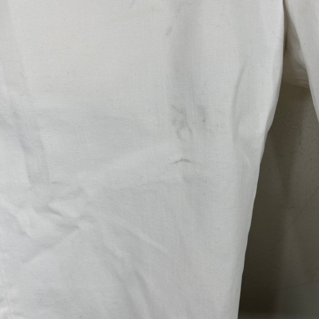 RRL White Cropped Shorts