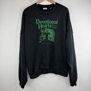 Willy Chavarria Devotional Hearts Sweater