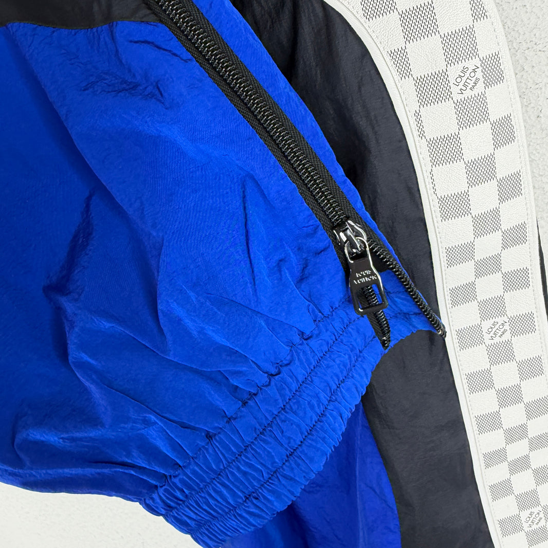 Louis Vuitton Sample Damier Leather Track Pants