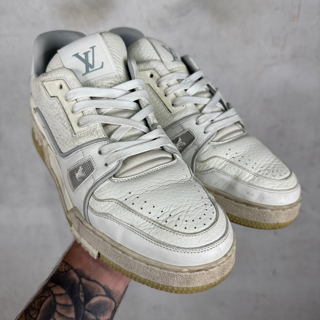 Louis Vuitton White Trainer Lows