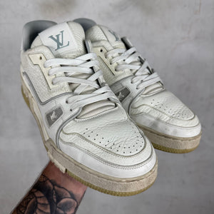 Louis Vuitton White Trainer Lows