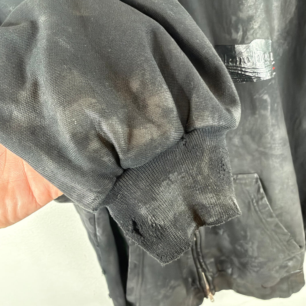 Balenciaga Mud Gaffer Zip-Up Hoodie