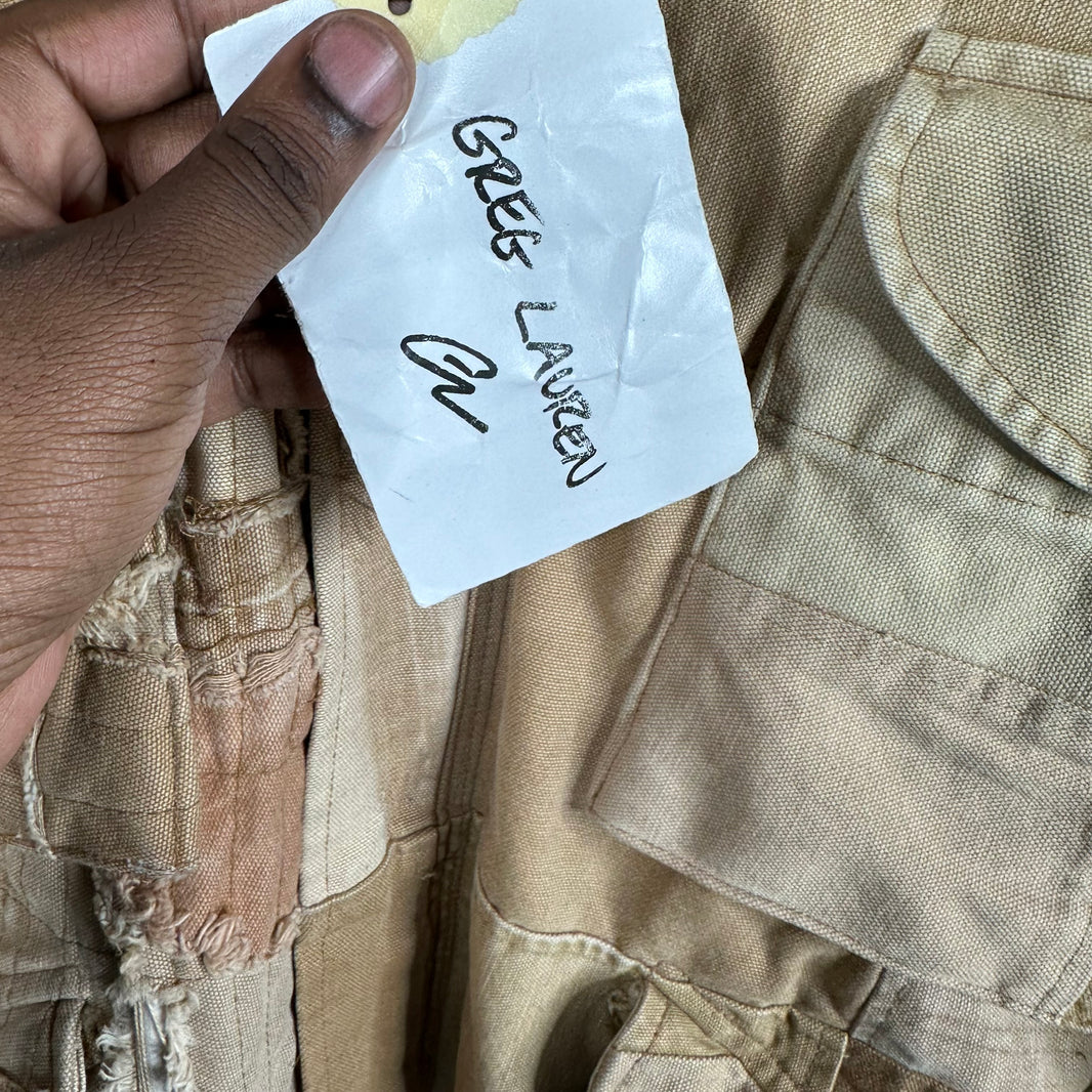 Greg Lauren Reconstructed Carhartt Trench Jacket