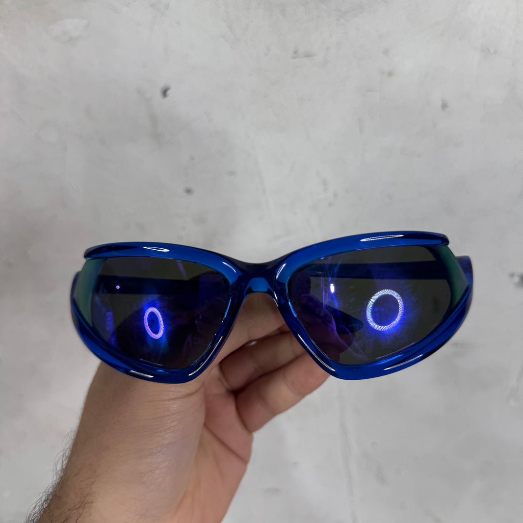 Balenciaga Blue BB0289S Reverse Xpander Sunglasses
