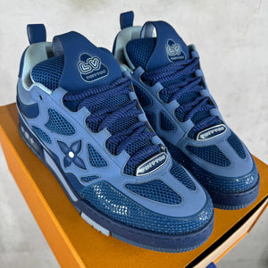 Louis Vuitton Blue Skate Trainers